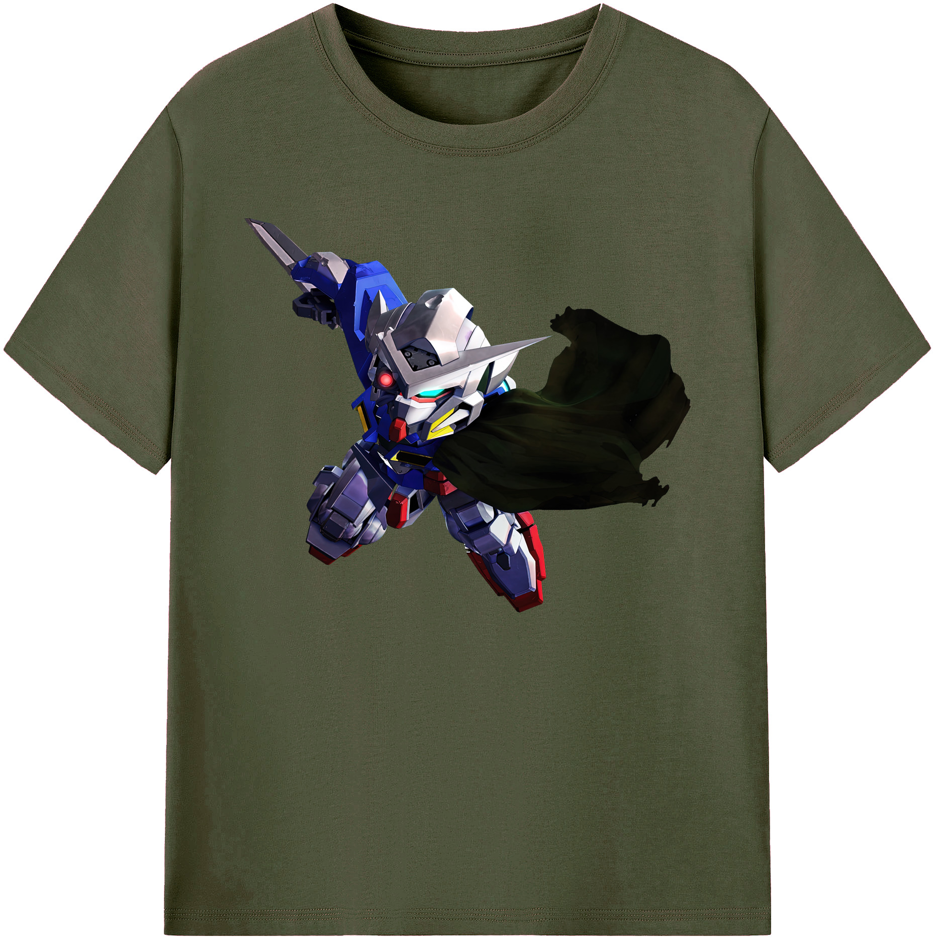 （画像用） 機動戦士ガンダム Mobile Suit Gundam 綿100％ メンズ半袖Tシャツ｜肌触りやわらか＆通気性